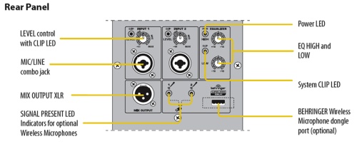 BEHRINGER B112D фото 4